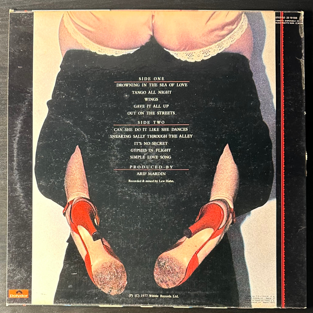 Ringo Starr ‎– Ringo The 4th (Испания 1977г.)