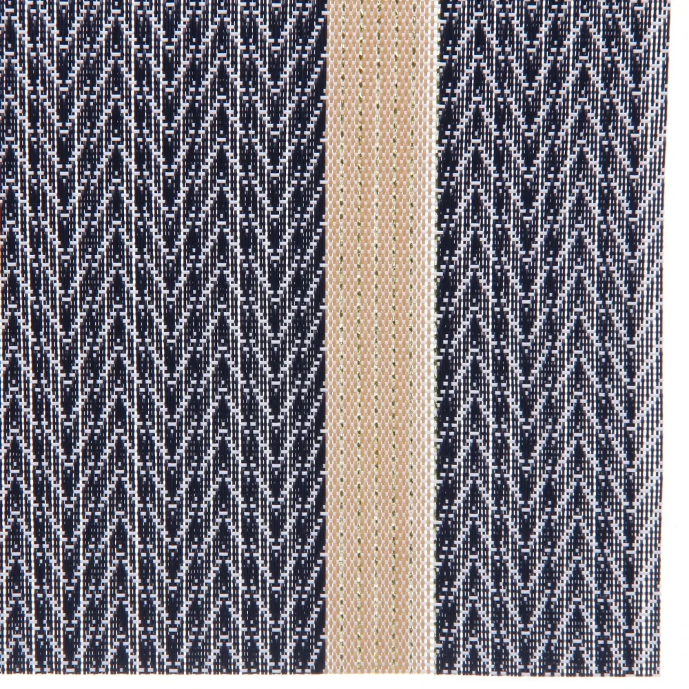 Салфетка на стол 30*45см «Дарио» плетеная синяя