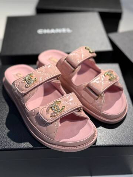 Шлепанцы CHANEL