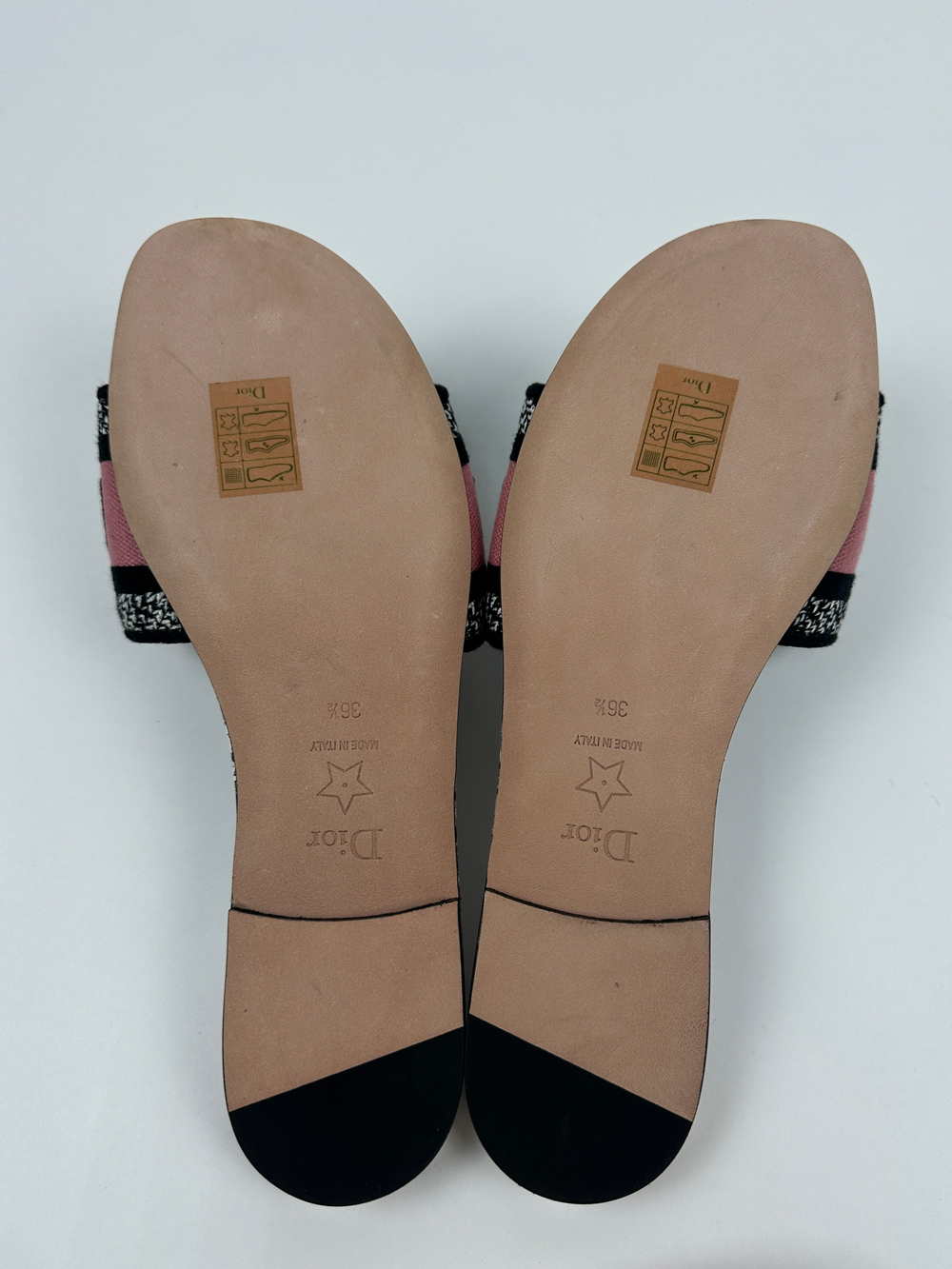 Шлепки Christian Dior