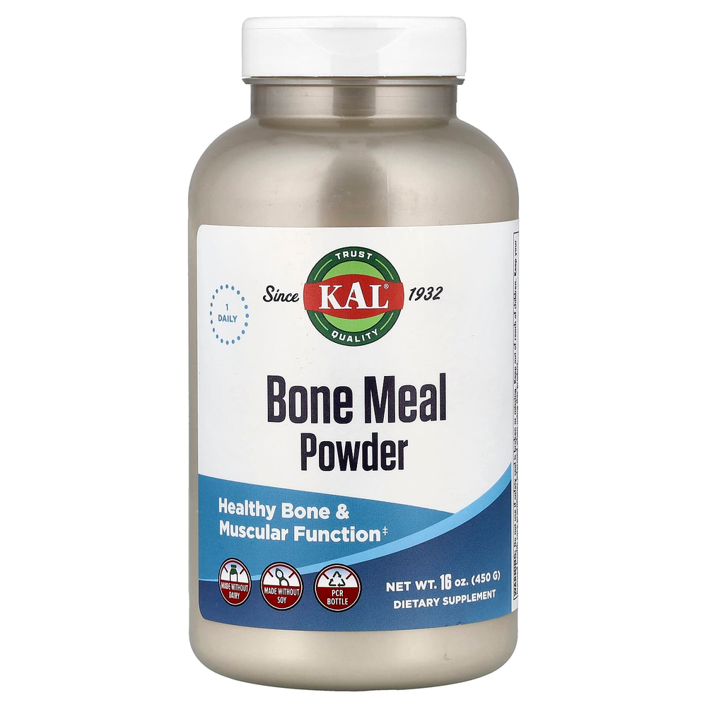 KAL, Порошок из костной муки, 450 г (16 унций)