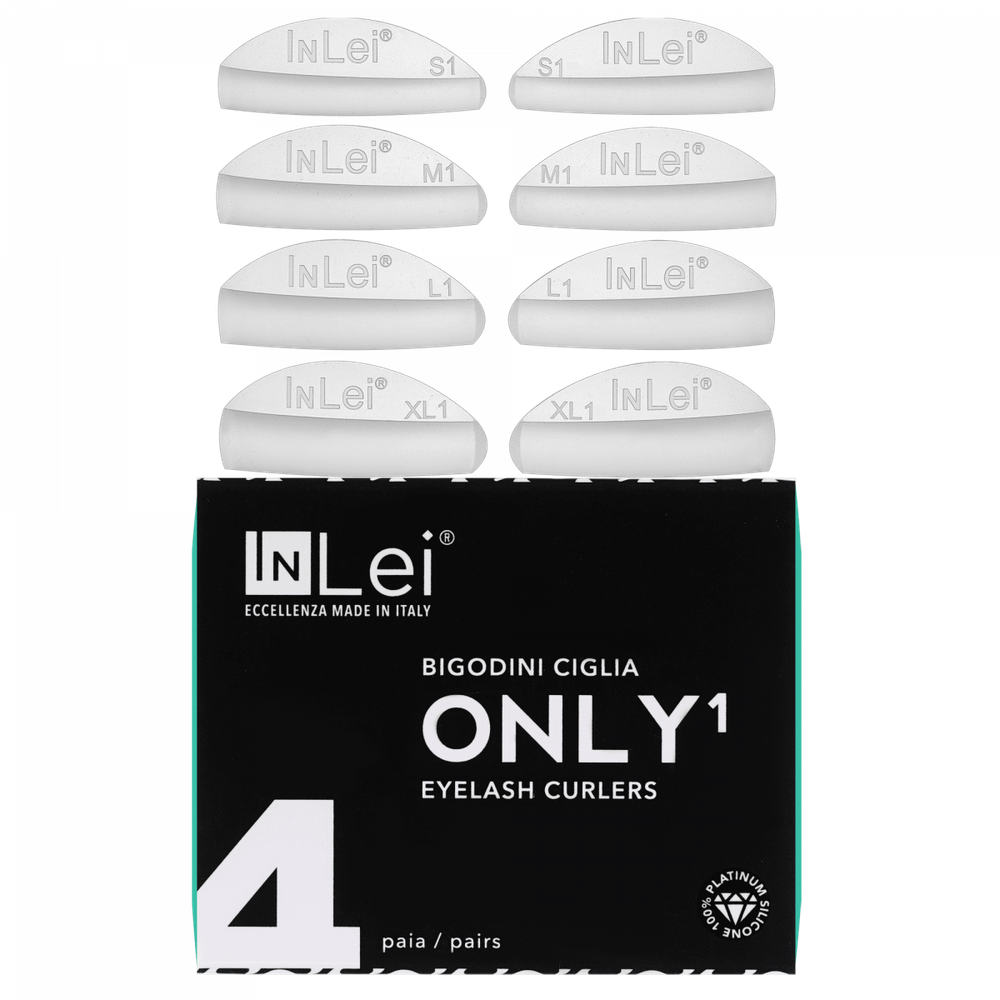 Валики силиконовые набор InLei “TOTAL” 8  pairs MIX Pack (S,M,L,XL,S1,M1,L1,XL1)