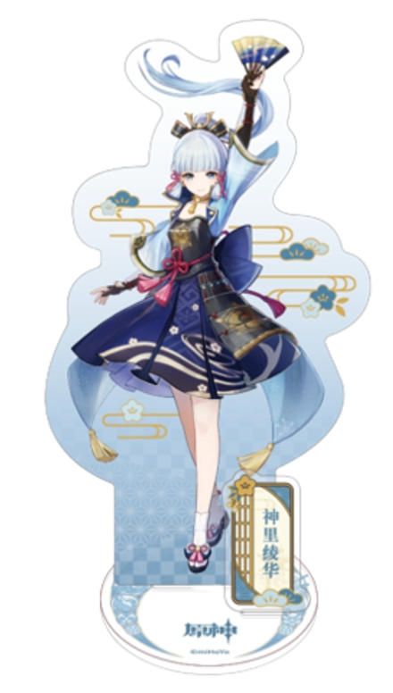 Акриловая фигурка Genshin Impact Inazuma Character Standee Kamisato Ayaka