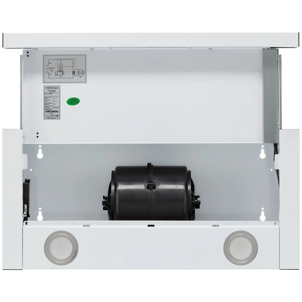 Встраиваемая вытяжка Krona KAMILLA TK 600 WHITE (1 мотор)