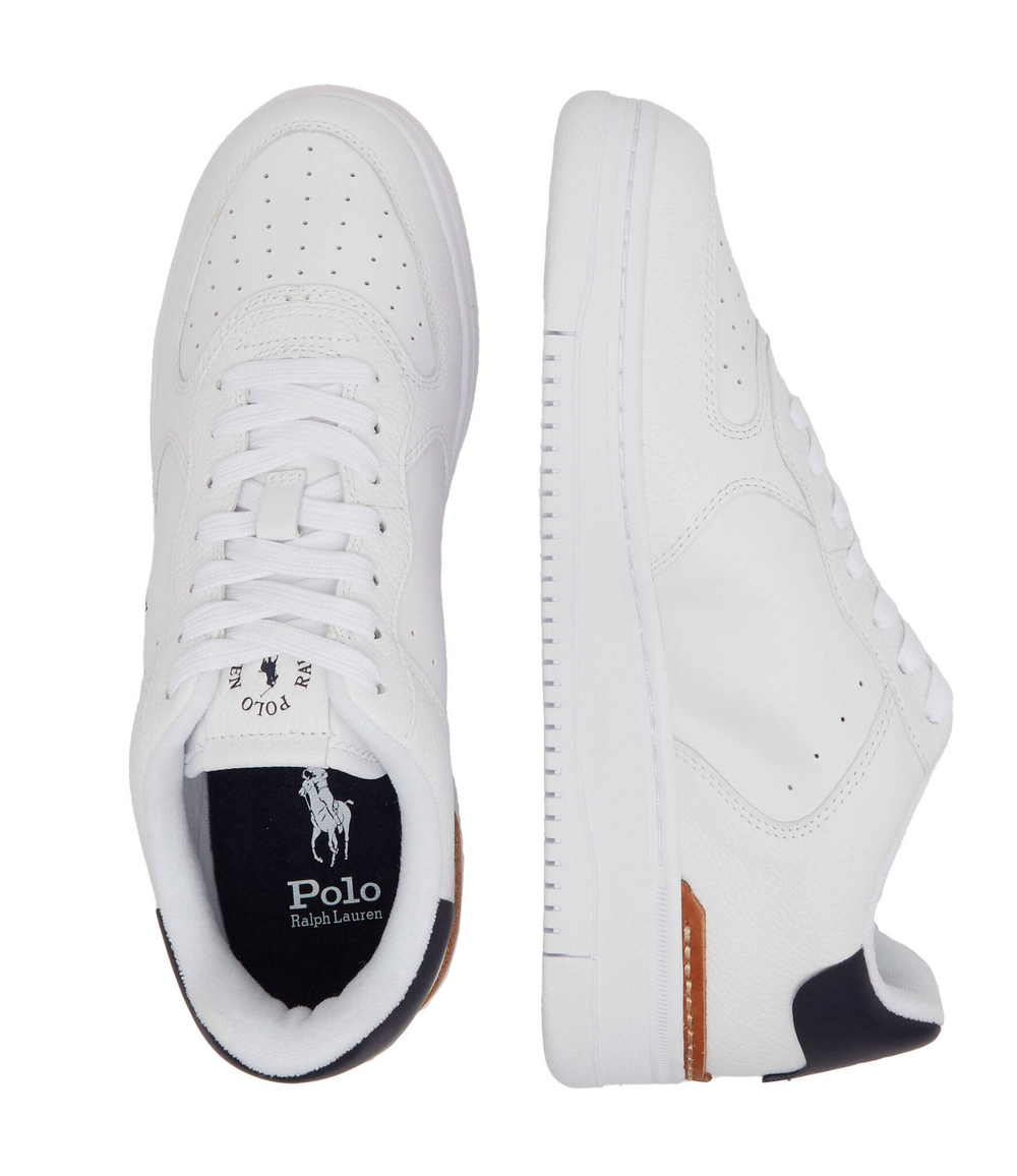 Кожаные кроссовки POLO RALPH LAUREN - белый(809891791)