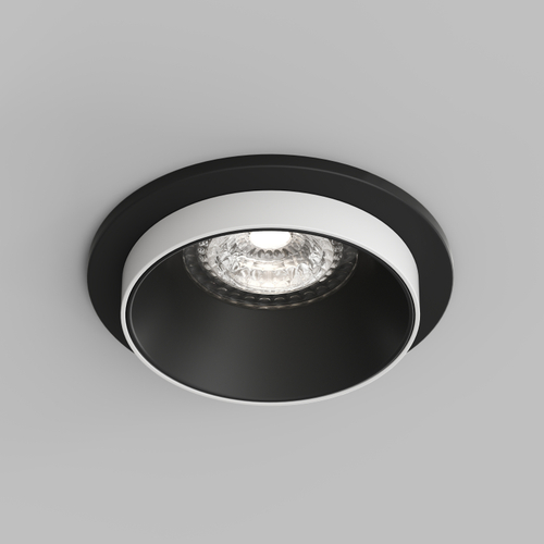 DK2400-BK Встраиваемый светильник, IP 20, 50 Вт, GU10, черный, алюминий
