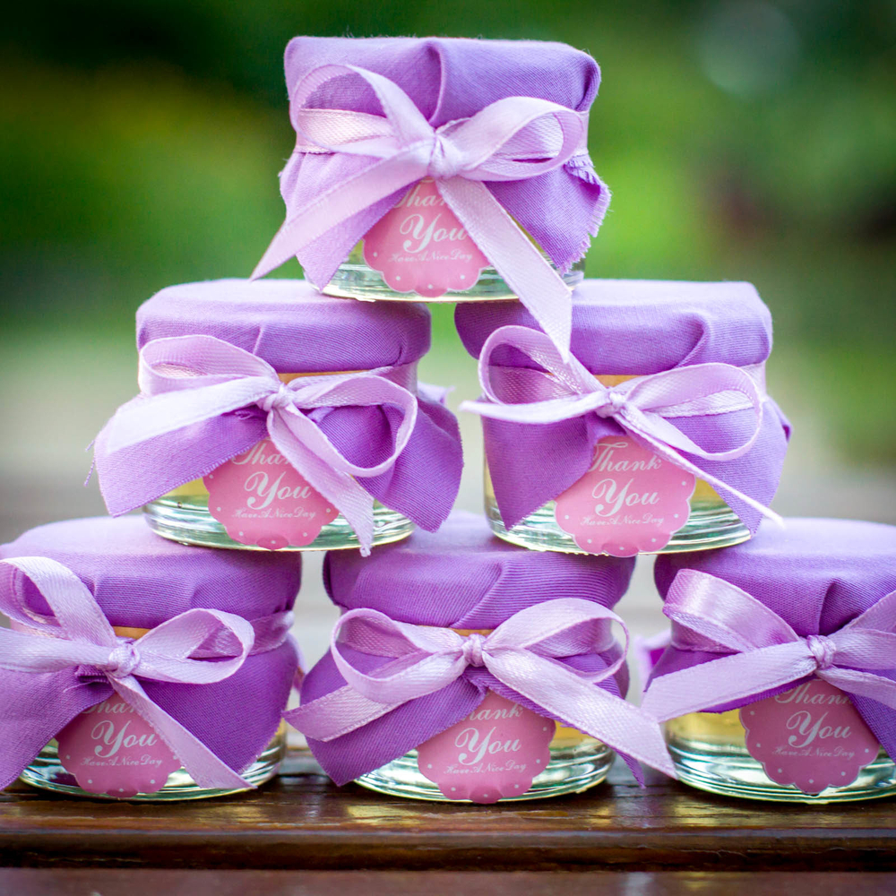 Бонбоньерка с медом на свадьбу, 35 грамм