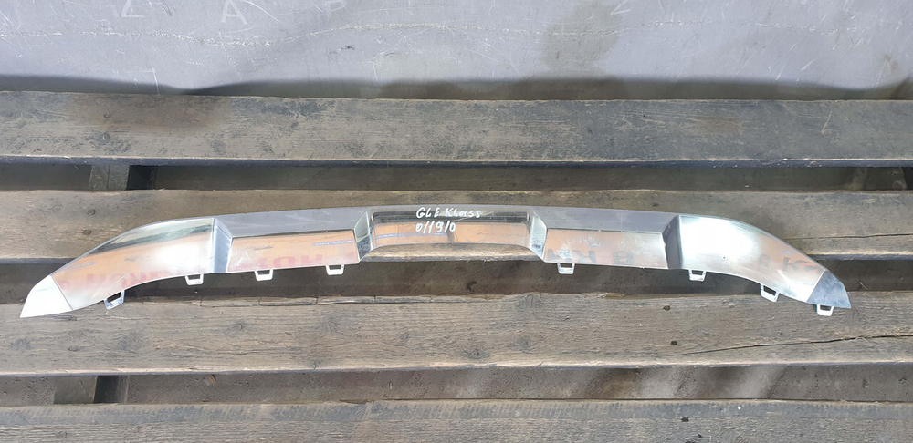 Накладка заднего бампера Mercedes ML GLE (W166) 15-18 Б/У Оригинал A1668857622