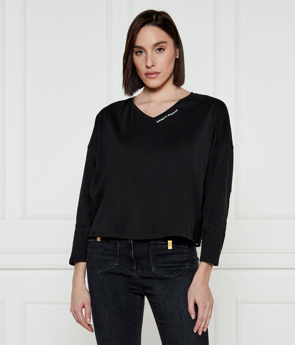 Блузка Elisabetta Franchi - черный(MA03751E2)