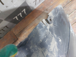 Подкрылок задний правый Kia Seltos 19-нв Б/У Оригинал 86822Q5000