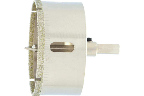 СВЕРЛО КОРОНКА СИБРТЕХ ПО КЕРАМИЧЕСКОЙ ПЛИТКЕ 60Х55ММ СВЕРЛОМ 72724