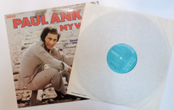 Винтажная виниловая пластинка LP Paul Anka Пол Анка My Way (UK 1974)