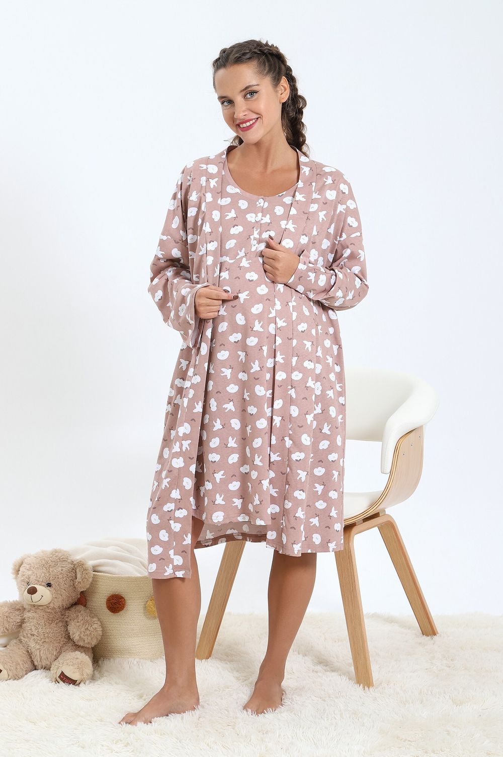 Сорочка ночная женская Хлопушек-2 Виотекс РАЗНОЦВЕТНЫЙ