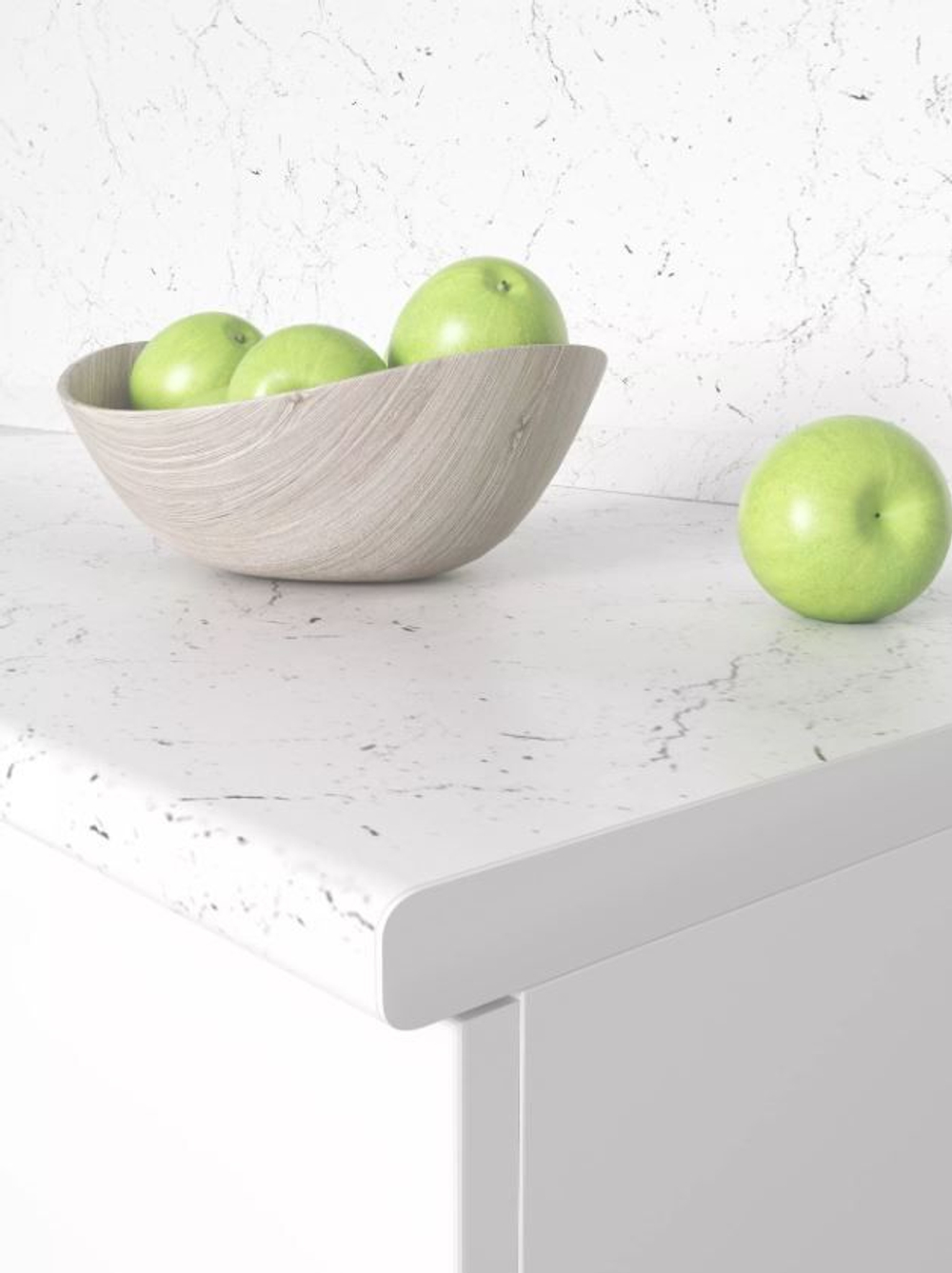 Кухонный гарнитур угловой Шампань 3200x1400 (26мм)