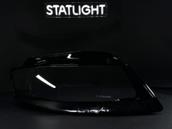 Правое стекло фары AUDI A4 B8 2007-2012 дорест