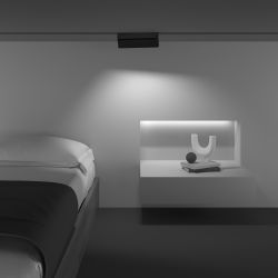 Трековый магнитный светодиодный светильник Maytoni Points Rot Gravity TR077-2-20W3K-B