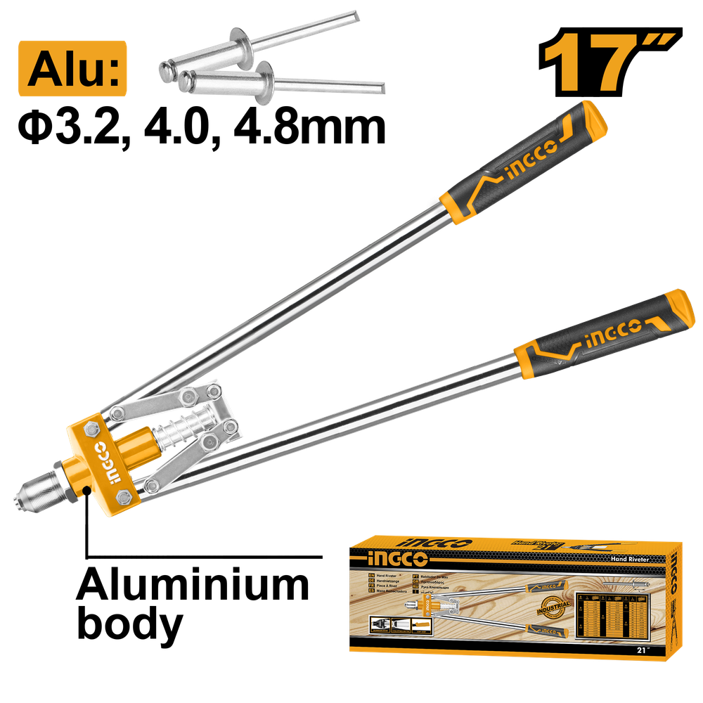 Зaклeпoчник ручной INGCO HR171 3,2-4,8 мм