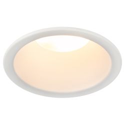 Светильник встраиваемый алюминиевый ЭРА KL97 WH под лампу MR16 GU5.3 белый | Алюминиевые встраиваемые светильники