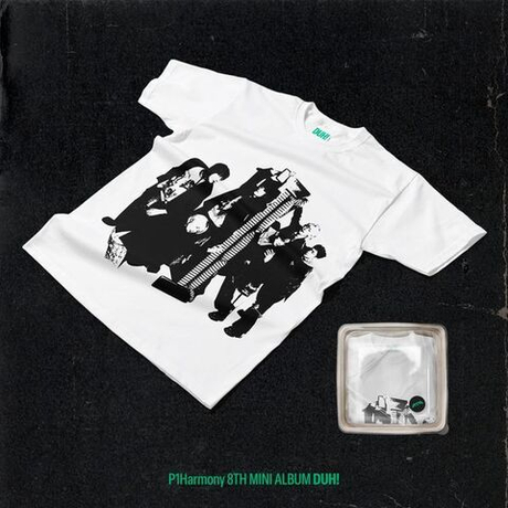 Альбом P1Harmony - 8th Mini Album [DUH!] (Plain White T Ver.)