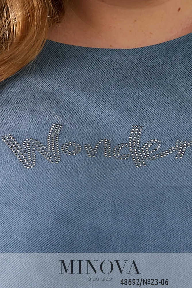 Кофточка 23-06-Джинсовый Minova
