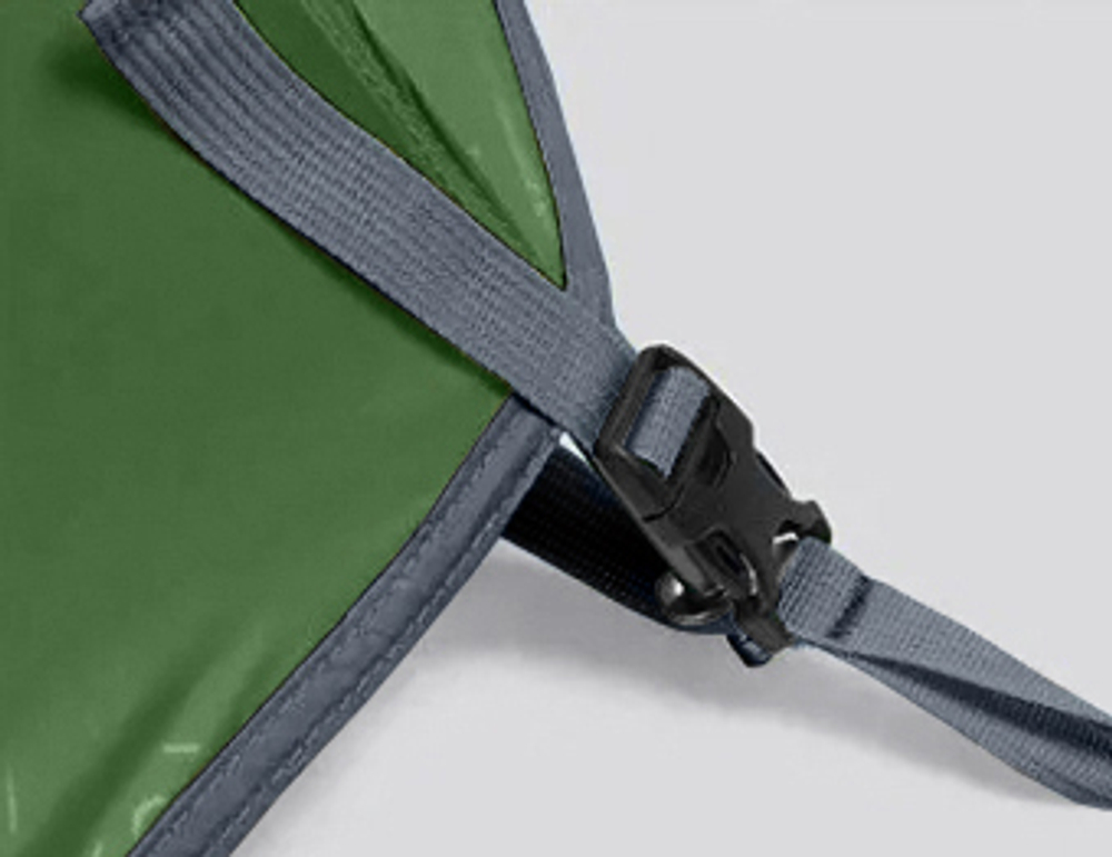 Палатка Naturehike P-Series 2-местная, алюминиевый каркас, зеленая