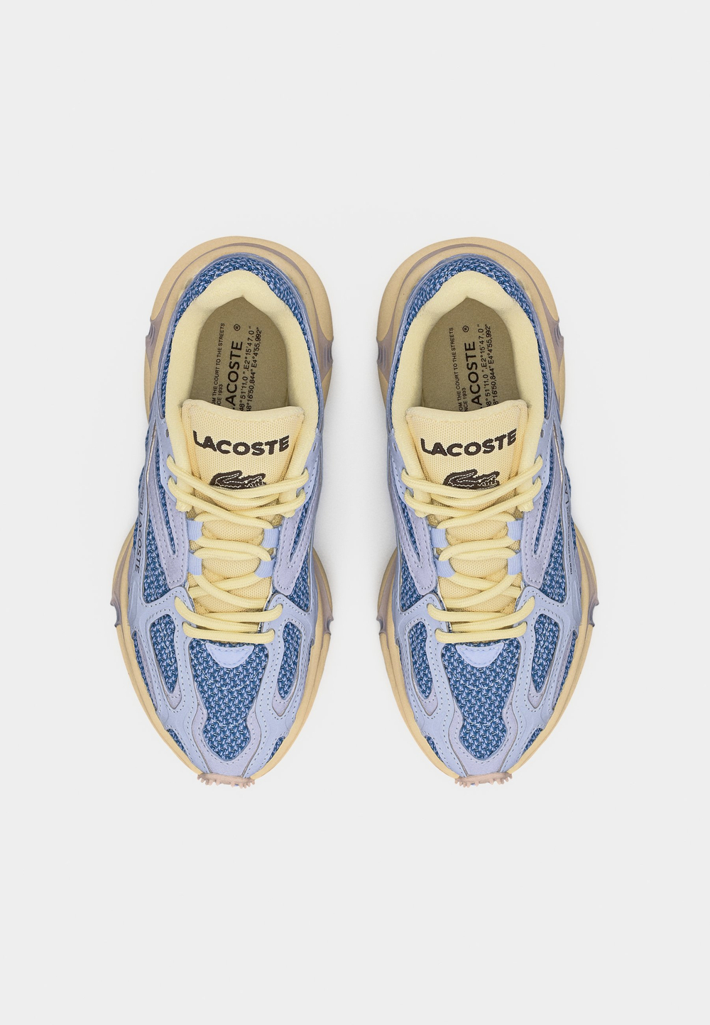 Lacoste L003 2K24 126 - кроссовки на шнуровке - Молочный белый