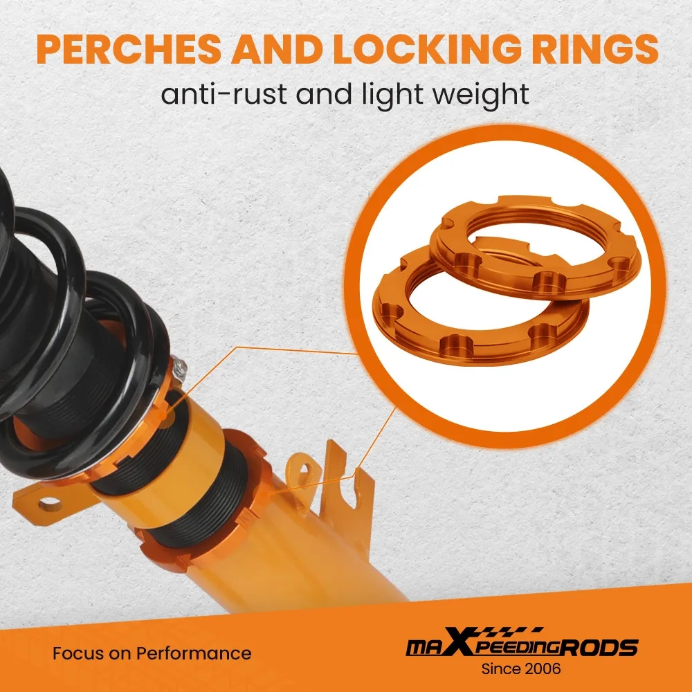 MaXpeedingrods Adjustable Coilovers Suspension Kit подходит для автомобиля Mazda CX-4 2016 2017-2019 lowering kit