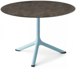 Столик ламинированный кофейный Scab Design Tripe, голубой, кортен