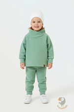 1555-233 Флисовый костюм "Cute" (базилик)