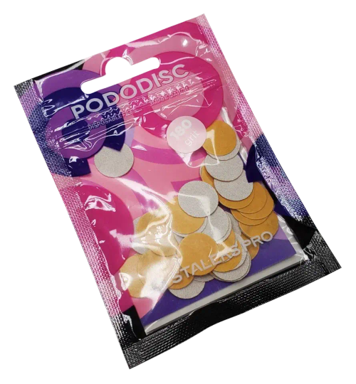 Сменные файлы для педикюрного диска S 180 грит STALEKS PRO, 50 шт