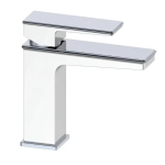 Cмеситель для раковины RIMERO RM3030WC (Белый/хром)