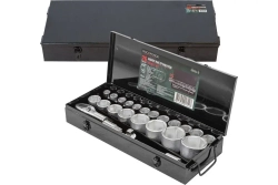 Набор торцевых головок RF-68263-5: 3/4"DR 6-гранных 17-50мм 1"DR 55-60мм 26пр. ROCKFORCE