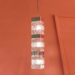 Подвесной светильник Cloyd CORUND-A P3 / выс. 45 см - хром (арт.10713)