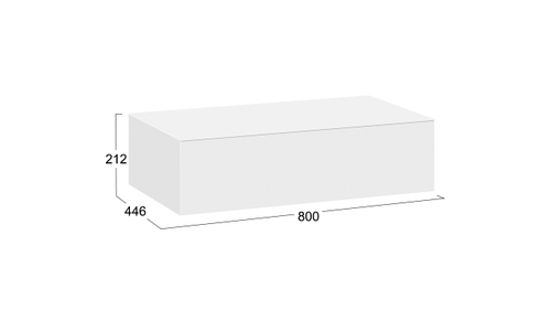 Стол туалетный Глосс