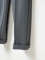 Брюки зауженные "Серые" для девочки 7+