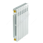 Радиатор чугунный 500 10 секций RAL 9016 (Белый) Qну=1240 Вт Ogint