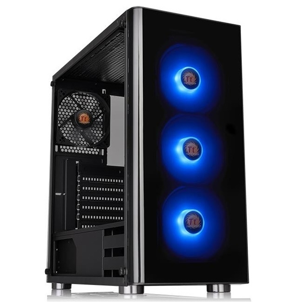 Корпус Midi-Tower Thermaltake V200 TG RGB Black (CA-1K8-00M1WN-01)