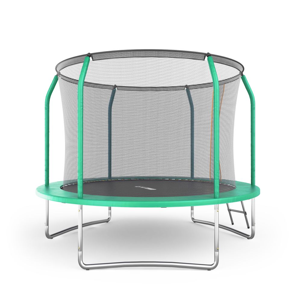 Батут UNIX Line Премиальный / Supreme Basic 8 ft (244 см) зеленый