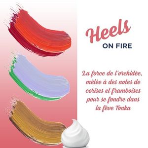 Foamous Heels on Fire