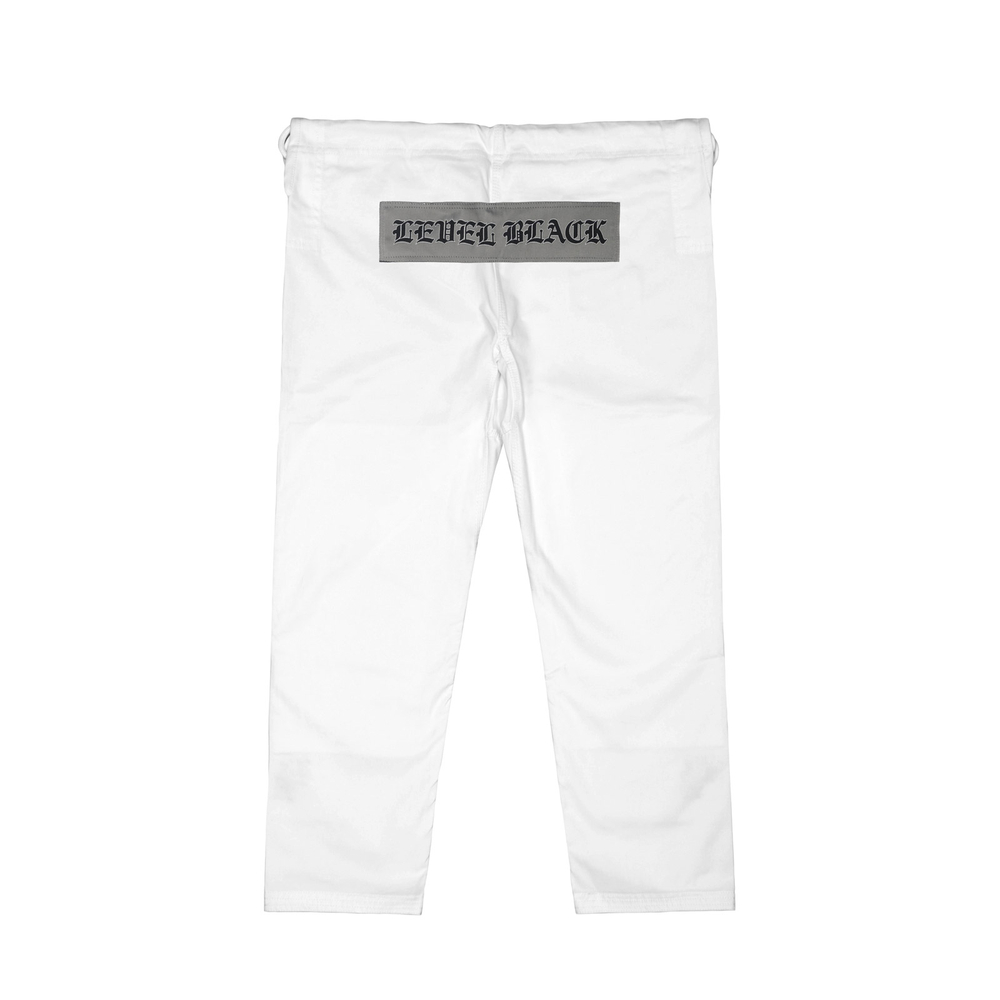 Кимоно Level x Black STEEL GRAY - White