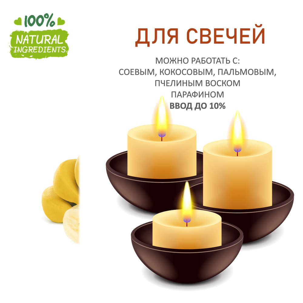 Банановый мед, отдушка для свечей и мыла