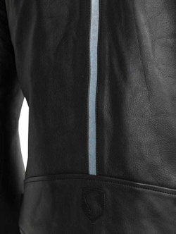 Кожаная мотокуртка STARKS SN №1 черная