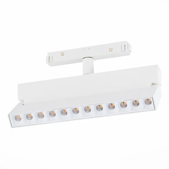 ST362.546.12 Магнитный трековый светильник белый LED 1*12W 4000K 1 009Lm Ra>80 36° IP20 L219xW22xH13 СКАЙЛАЙН 48V