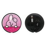 Кабель для зарядного устройства 2 в 1 USB BT21 retractable cable, 1m 2,4 A