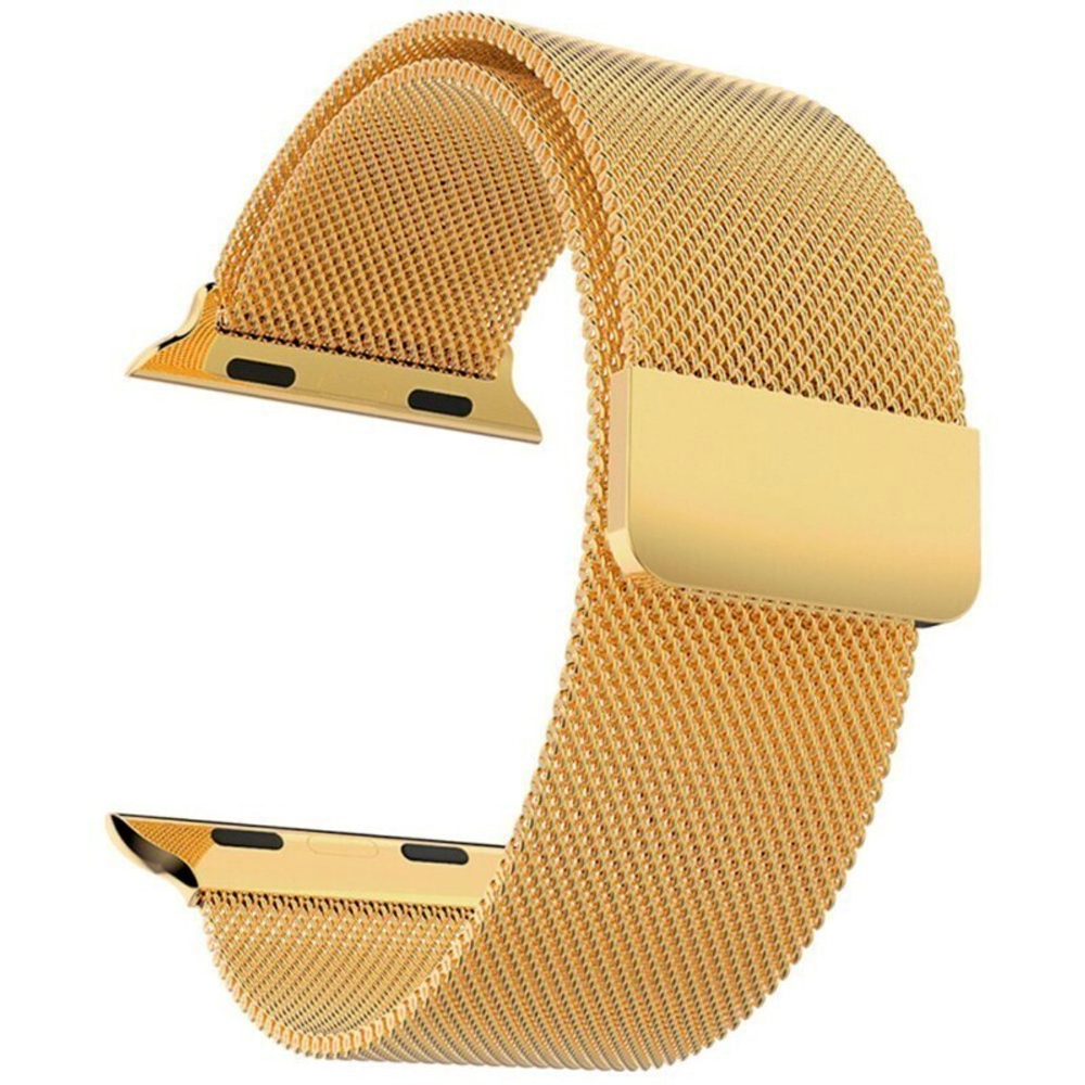 Ремешок для Apple Watch 38-40мм Миланская петля (золотой)