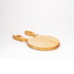 Доска разделочная из древесины сибирского кедра. RD93