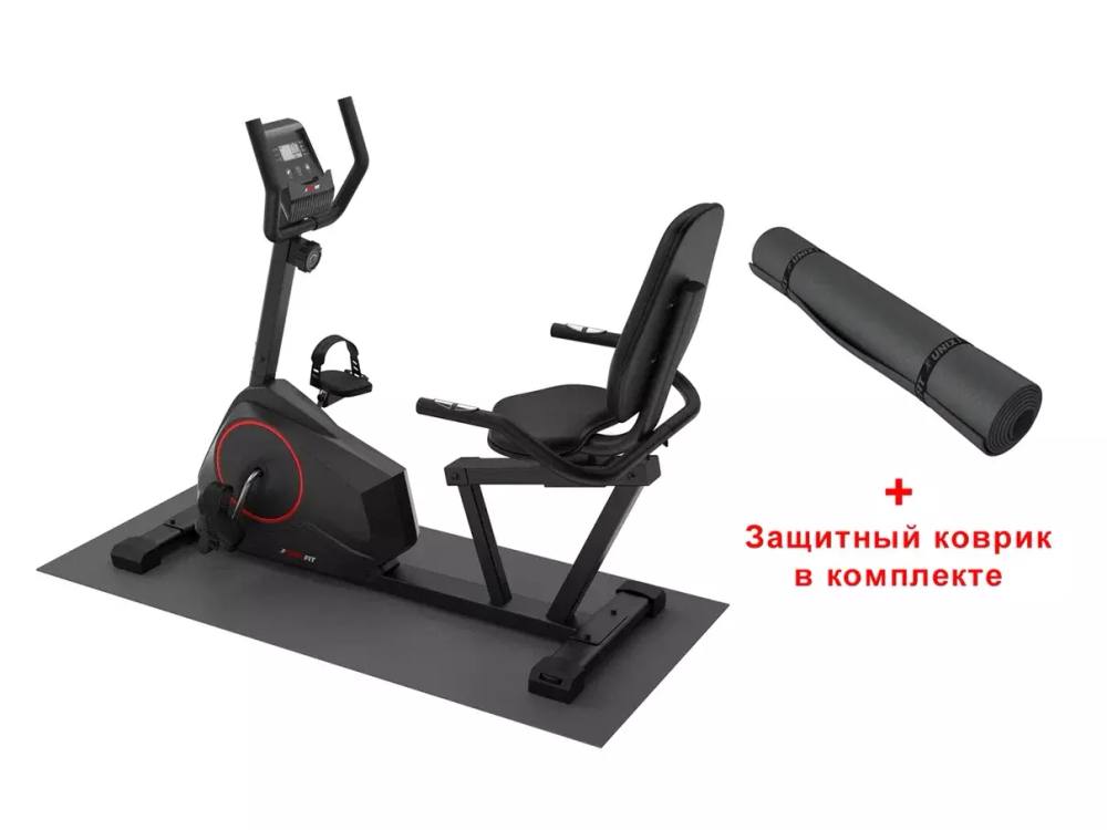 Горизонтальный велотренажер UNIX Fit BR-390