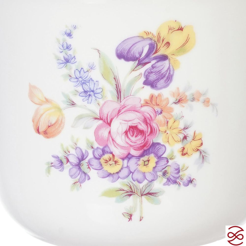 Кружка большая котелок DUBI Полевой цветок 600 vk