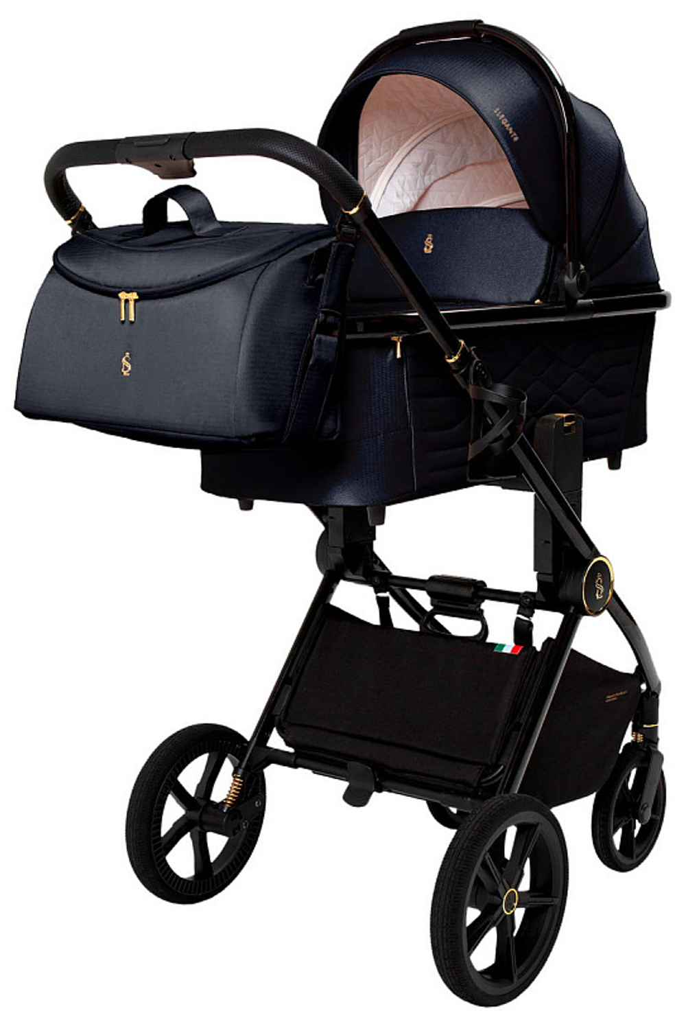 Детская коляска Sweet Baby Elegante 2 в 1 SBL GL Black