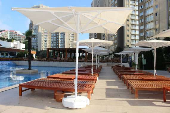 Зонт для кафе профессиональный Avocado, 300х300 см